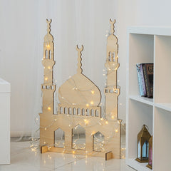 Wooden Mosque Standing Display (L)