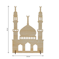 Wooden Mosque Standing Display (S)