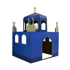 Charming Blue Cardboard Playmosque